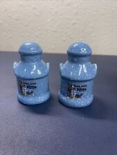 Vintage Knotts Berry Farm Salt and Pepper Milk Jug Shaker Set Speckled Ceramic picture