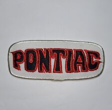 Vintage Pontiac Embroidered Patch picture