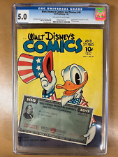 CGC 5.0 Walt Disney's Comics and Stories #46 picture