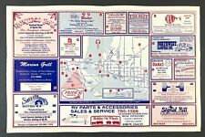 1990s Pride Resorts Panama City Beach FL Family RV VTG Camp Site Map Flyer Info picture