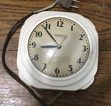 Vintage Hammond Synchronous Alarm Clock, works 1930s Wall Mount Rare picture
