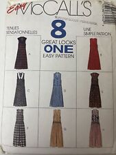 Vintage McCall's 90's Modest Jumper Dress Pattern 7240 UNCUT Sz D 12 14 16 picture