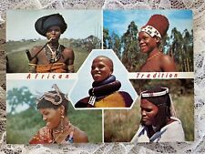 Vintage Postcard SOUTH AFRICA  FIVE TRADITIONAL AFRICAN WOMEN #58 picture