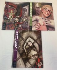 DC Black Label HARLEEN tpb #1 2 3 ~ FULL SET ~ have only minor wear picture