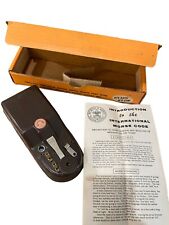 Vintage Official Boy Scout Sight or Sound Signal Set Original-Box & Instructions picture