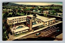 Glendale CA-California, Glen Capri Motel, Advertising, Antique Vintage Postcard picture