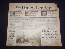 1999 FEB 2 WILKES-BARRE TIMES LEADER - CLINTON TEAM ASKS LEWINSKY NONE- NP 8241 picture