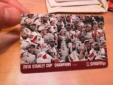Washington Capitals 2018 NHL Stanley Cup Champions Metro DC SmarTrip Card WMATA picture