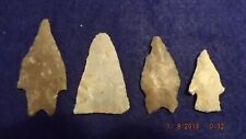 Authentic Central Texas Arrowheads Prehistoric Indian Artifact  TQ5 picture