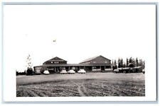 Yukon Canada Postcard Watson Lake Motel c1930's Vintage Unposted RPPC Photo picture