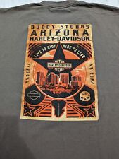 Vintage Harley Davidson Buddy Stubb's T-Shirt Phoenix, Arizona.  picture