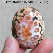 B7713-35g  Amazing Natural Polished OCEAN JASPER Furnishing Freeform Healing picture