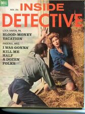 INSIDE DETECTIVE-NOV 1962-G/VG-SPICY-MURDER-KIDNAP-RAPE-COVER BY SCOTT G/VG picture