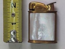 Vintage Evans Fuel Lighter Mother Of Pearl / For parts or repair / untested picture