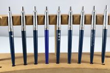 Vintage (c1970-10) Parker Jotter Dark Blue Ballpoints & Pencils, 77 Varieties picture