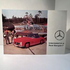 1959 Mercedes-Benz U.S. Air Force “Interested in a Real Bargain” Foldout - 220S picture