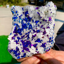 2.29LB Natural Colorful Chalcopyrite Calci Crystal ClustRare Mineral Specimen picture