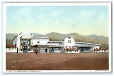 c1930's View Of El Ortiz Lamy New Mexico NM Fred Harvey Vintage Postcard picture