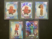 Kakawow Cosmos Disney 100 Turning Red 5 Card Lot. Panda Mei + Ming + Priya + Mei picture