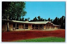 c1950's Bilmar Motel & Restaurant Cottages View North Spooner Wisconsin Postcard picture