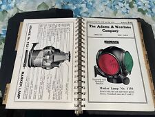  1940 Adams & Westlake Adlake Elkhart IN Lantern catalog B Complete Bulletins picture