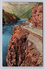 ID- Idaho, Salmon River Highway, Antique, Vintage Souvenir Postcard picture