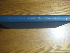 1908 Handbook of Gasoline Automobiles Hand Book Maxwell Cadillac Packard picture