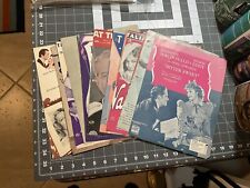 Nelson Eddy & Jeanette McDonald Ephemera Lot, Used Condition, COVERS ONLY picture