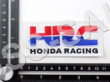 HRC HONDA RACING EMBROIDERED PATCH IRON/SEW ON 4-1/8