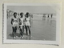 Photo Photograph Vintage Group Women Beach picture