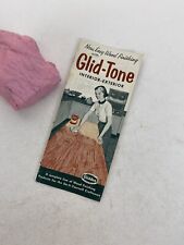 Vintage Glid-Tone Glidden Wood Stain Finishing Pamphlet  picture