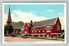 Henderson, NC-North Carolina, Episcopal Church & Parish c1940, Vintage Postcard picture