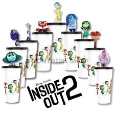 Inside Out 2 Cup Lid Topper Set Movie Cinema Theater Original Thailand Cute 1 pc picture