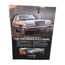 Ford Thunderbird 1980 Original Vintage Magazine Print Ad picture