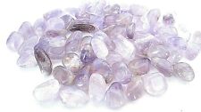 Three Amethyst Tumbled Stones 20-25mm Reiki Crystal Healing Addictions Fear picture