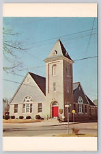 Post Card Salem Methodist Church Walnut & Second St. Pocomoke City, MD. C378 picture