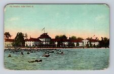Cedar Point OH-Ohio, The Breakers Antique, Vintage Souvenir Postcard picture