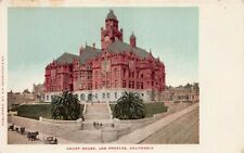 Court House, Los Angeles, California, Very Early Postcard, Unused picture