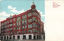 Quincy IL Illinois, Gem City Business College, Vintage Postcard picture