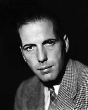 Humphrey Bogart circa 1940's in suit and tie 8x10 photo picture