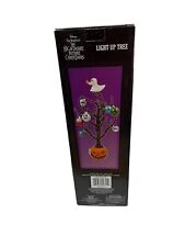 Disney The Nightmare Before Christmas 16” Light Up Decorated Halloween Tree picture