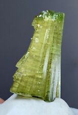 34 Carats DT Very Nice green color tourmaline Crystals Bunch Specimen picture