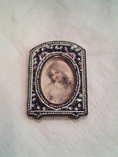 Antique Micro Mosaic Floral Picture Frame Italy (Used as Pendant) picture