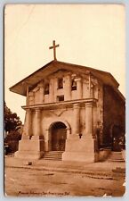 California San Francisco Mission Dolores Old Spanish Church Street View Postcard picture