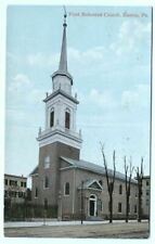 Postcard First Reformed Church Easton PA 1908 picture