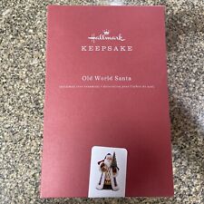 2018 Hallmark Keepsake Old World Santa Porcelain Premium Ornament 5.5
