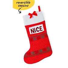 New tipsy elves Christmas Stocking naughty nice  picture