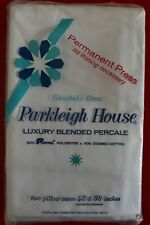 NOS VTG Gimbels Parkleigh House Luxury Percale 2 Standard Pillow Cases SEALED picture
