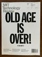 MIT TECHNOLOGY REVIEW Magazine September October 2019 Longevity Old Age Is Over picture