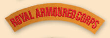 NEW OFFICIAL Royal Armoured Corps titles picture